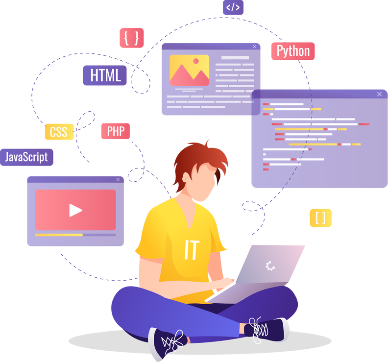 Website Developer Illustration